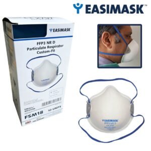 Easimask FSM18 FFP3 Atemschutzmaske ohne Ventil in Becherform - MRT-sicher - 10 Stück